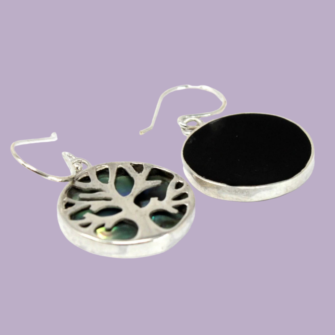Ocean’s Whisper – Tree of Life Earrings 🌳🌊