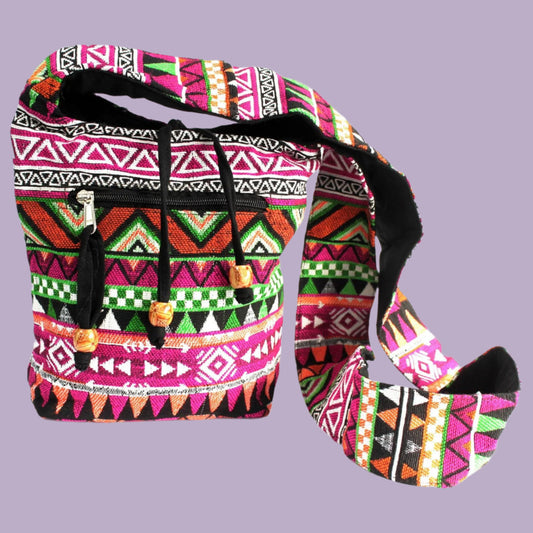 Wanderlust Sling – Pink Sunset 🌸✨