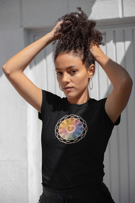 Heart Mandala Organic T-Shirt