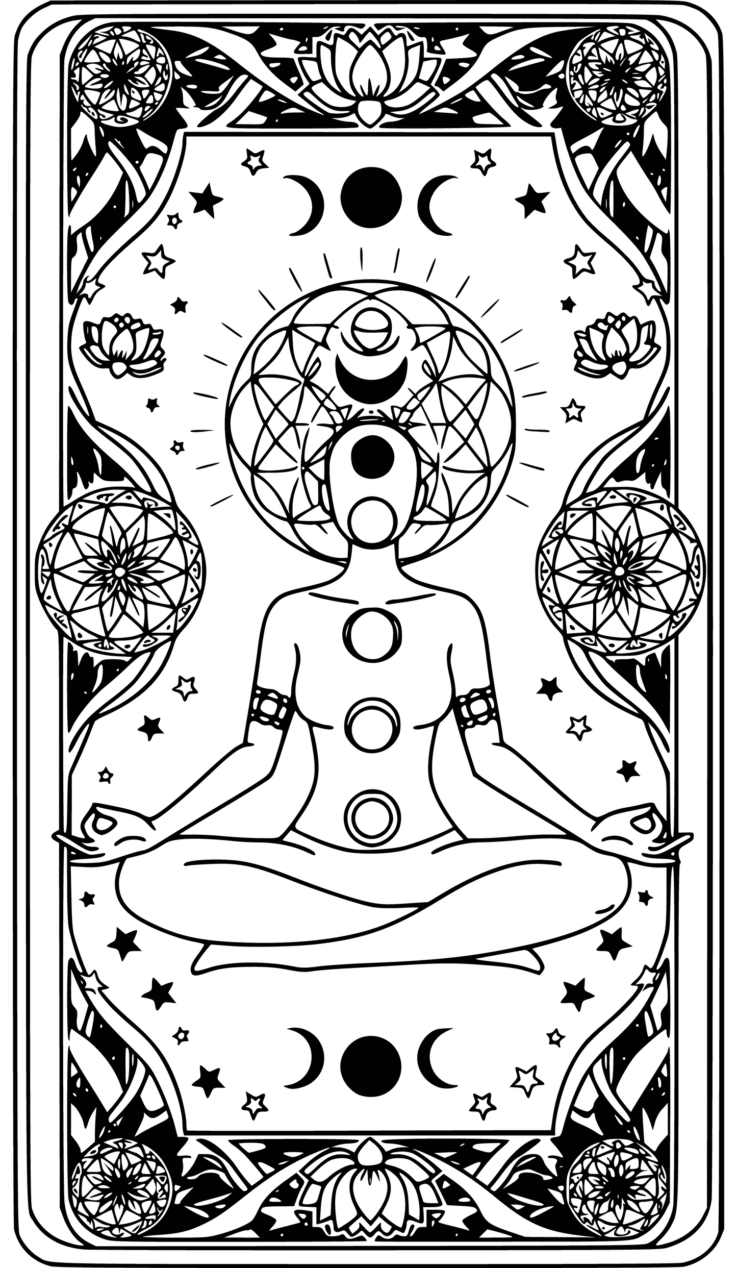 Lotus Meditation Sweatshirt