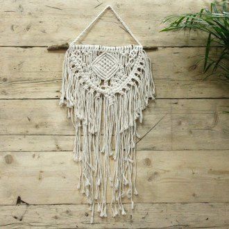 Macramé Wall Hanging – Boho Natural Weave