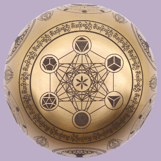 Handcrafted Brass Singing Bowl Set – Set of 4