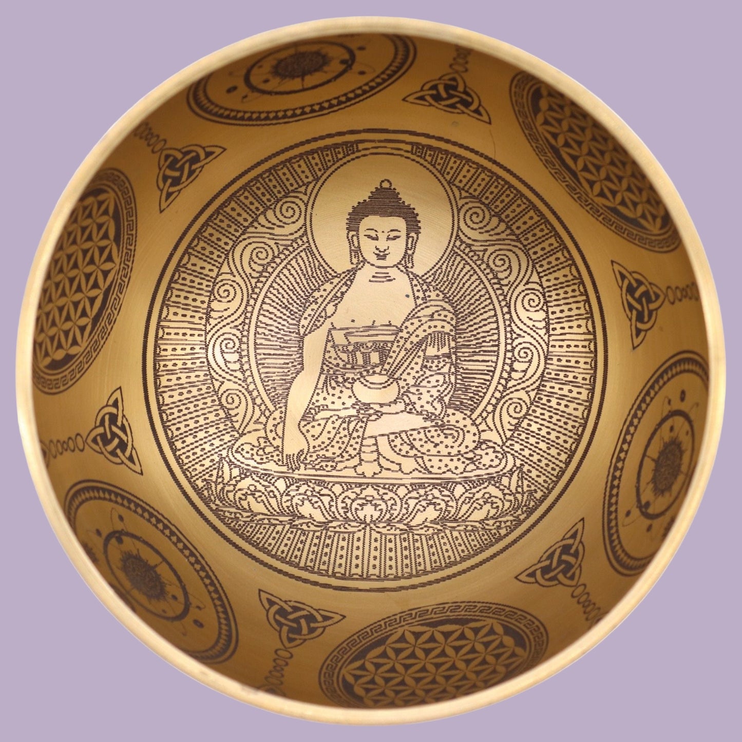 Handcrafted Brass Singing Bowl Set – Set of 4