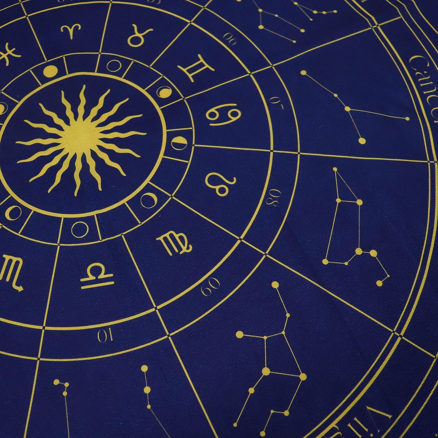 Zodiac Tarot Cloth – Align Your Readings with the Stars