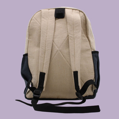 🌿 Enlighten Me - Large Hemp Backpack