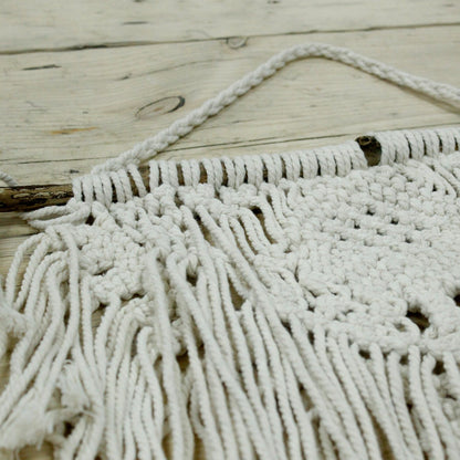 Macramé Wall Hanging – Boho Natural Weave