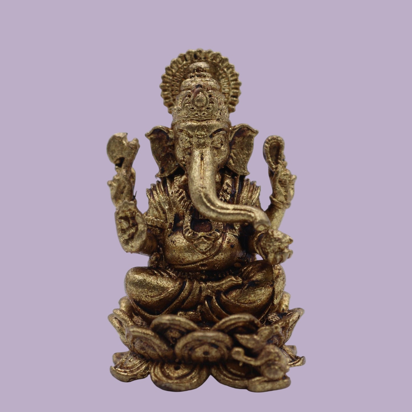 Handcrafted Brass Ganesha Figurine