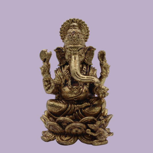 Handcrafted Brass Ganesha Figurine