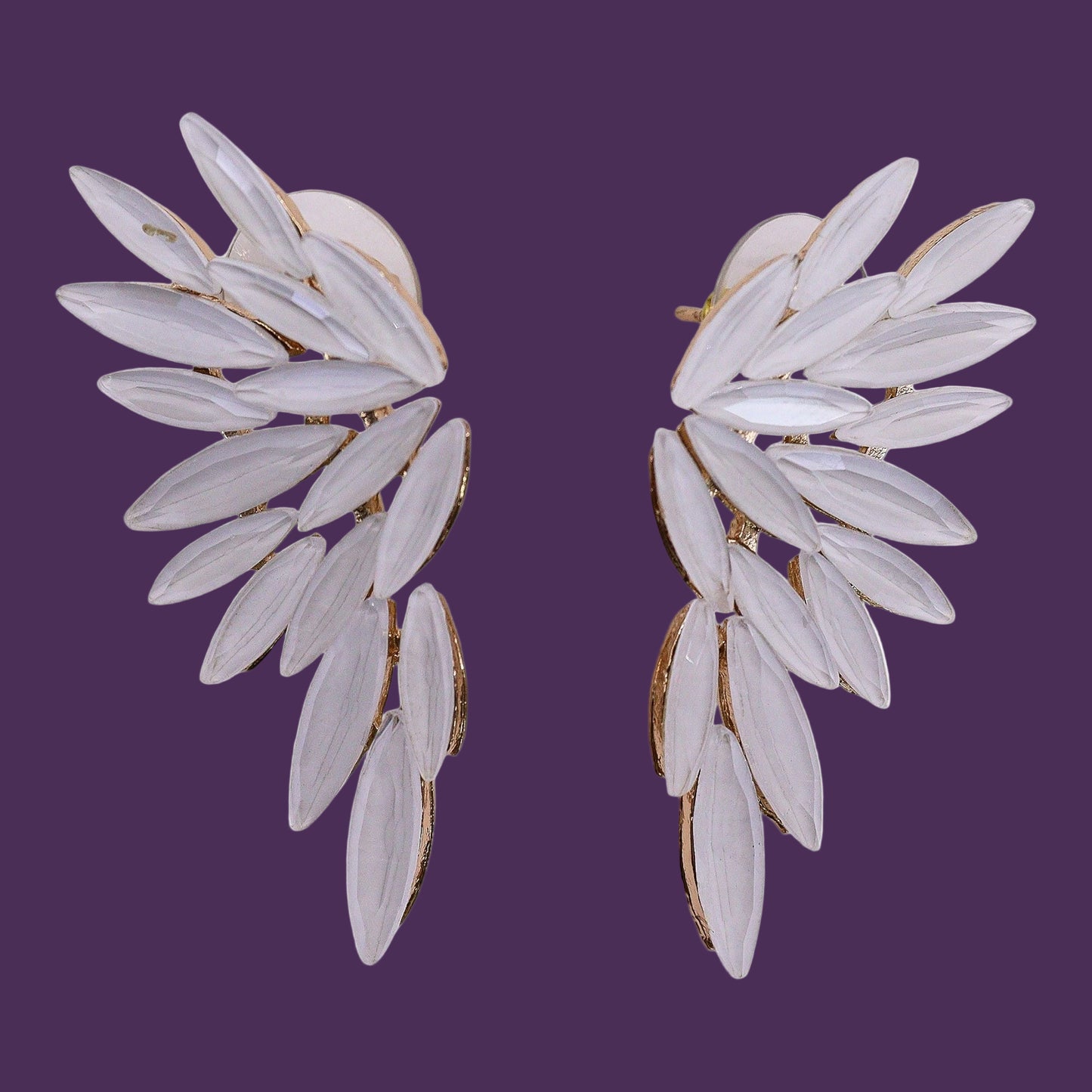 Pearl Angel Wings Earrings – Uplift Your Spirit