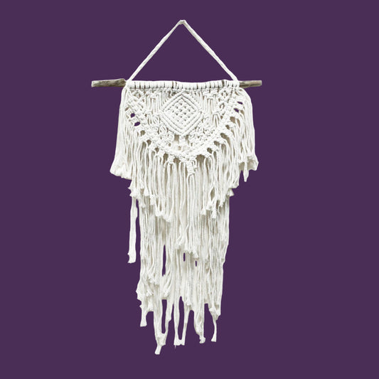 Macramé Wall Hanging – Boho Natural Weave