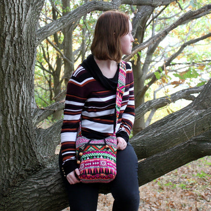 Wanderlust Sling – Pink Sunset 🌸✨