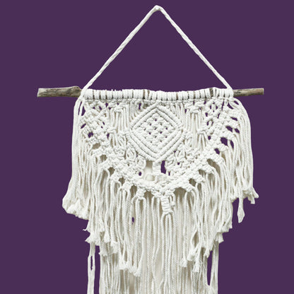 Macramé Wall Hanging – Boho Natural Weave