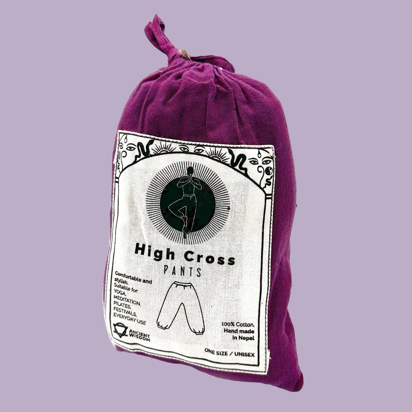✨ Twilight Veil - High Cross Yoga & Festival Pants ✨