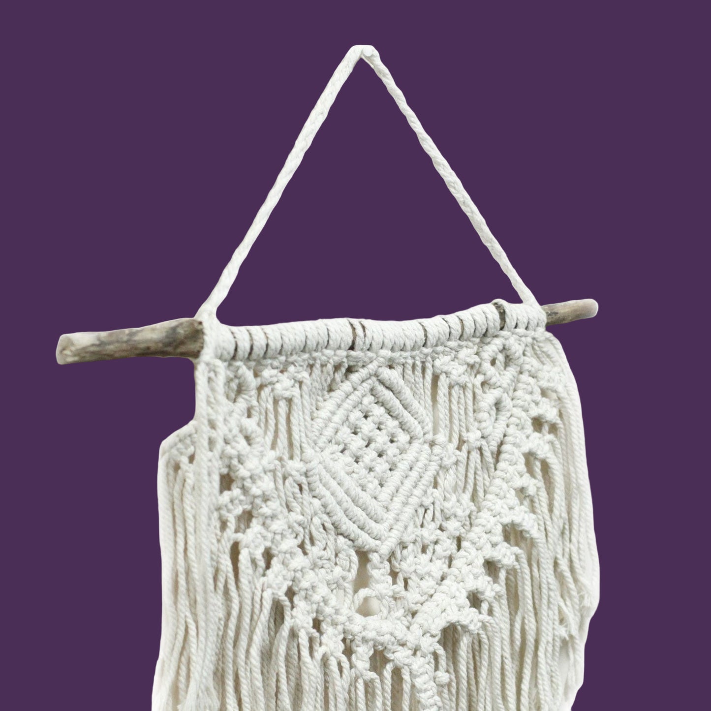 Macramé Wall Hanging – Boho Natural Weave