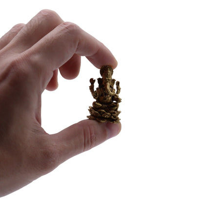 Handcrafted Brass Ganesha Figurine