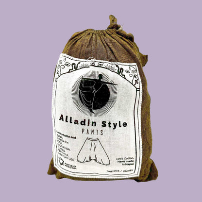 ✨ Amber Horizon - Aladdin Yoga & Festival Pants ✨