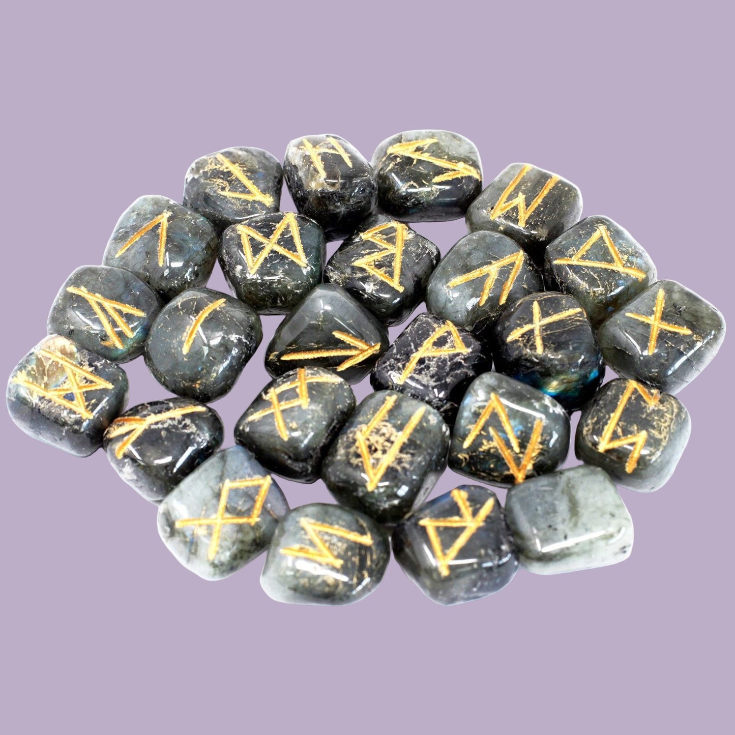 Labradorite Runes – Mystical Guidance in Every Stone