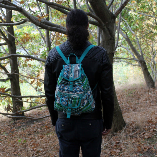Wanderlust Backpack – Ocean Mirage 🌊✨