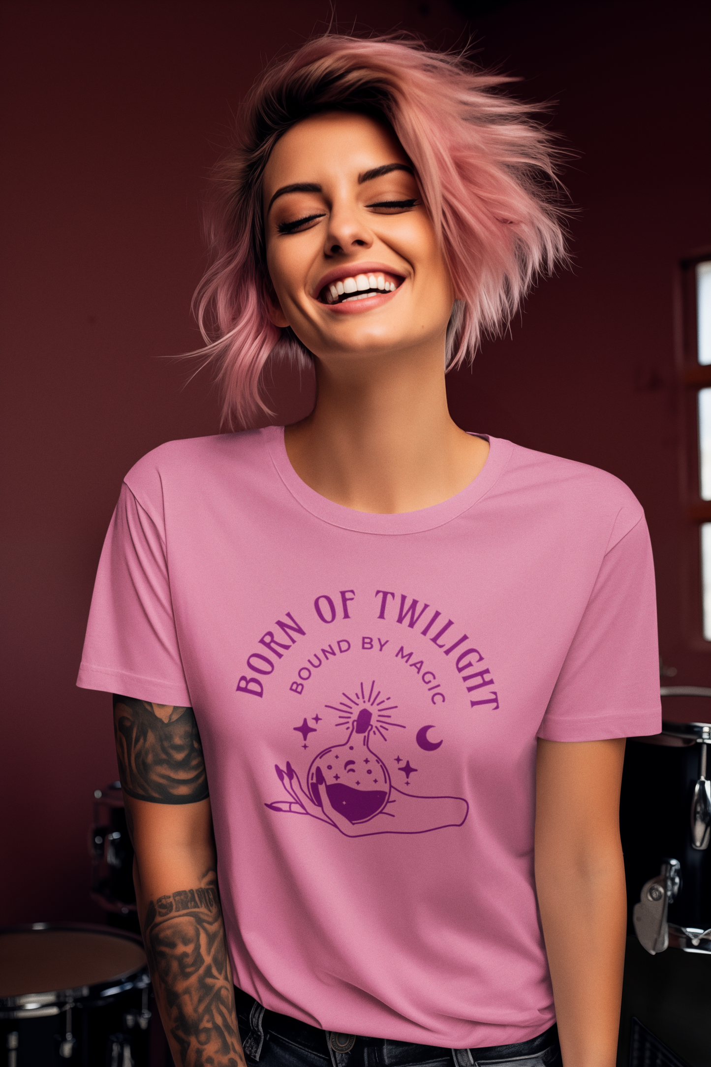 Born of Twilight, Bound by Magic Organic Cotton T-Shirt