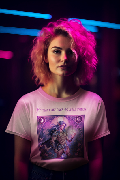 My heart belongs to a fae prince Organic Cotton T-Shirt