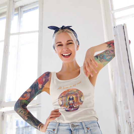 At Home in My Soul – Organic Cotton Tank Top